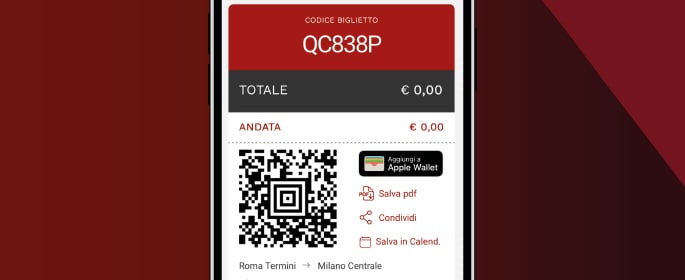 codice biglietto digitale