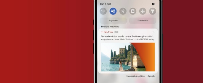 notifiche in tempo reale